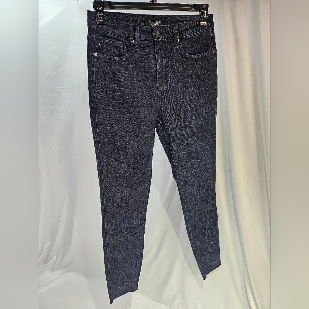 Judy Blue Skinny Fit Mid Rise Jeans Dark Blue Sz 11/30